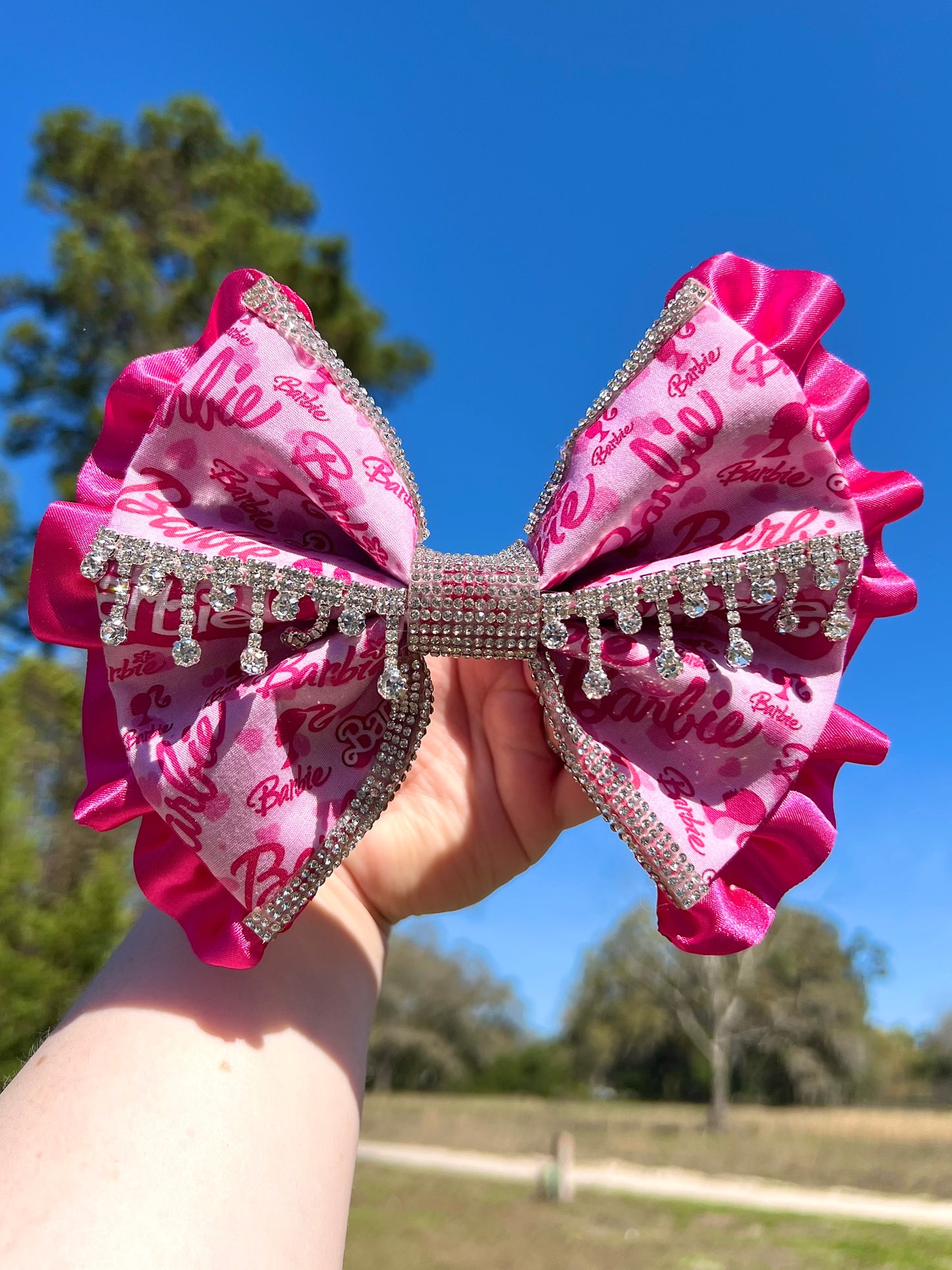 6” Barbie Boujee Bow w/ Alligator Clip