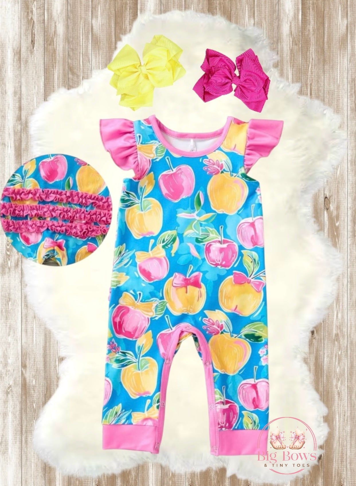 A+ Apples Infant Romper