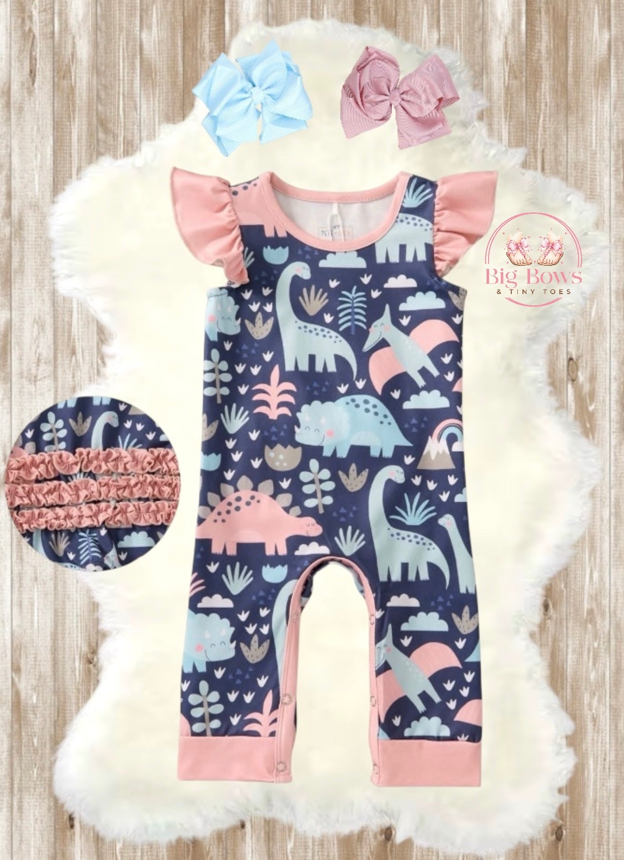 Sweetasaurus Infant Romper