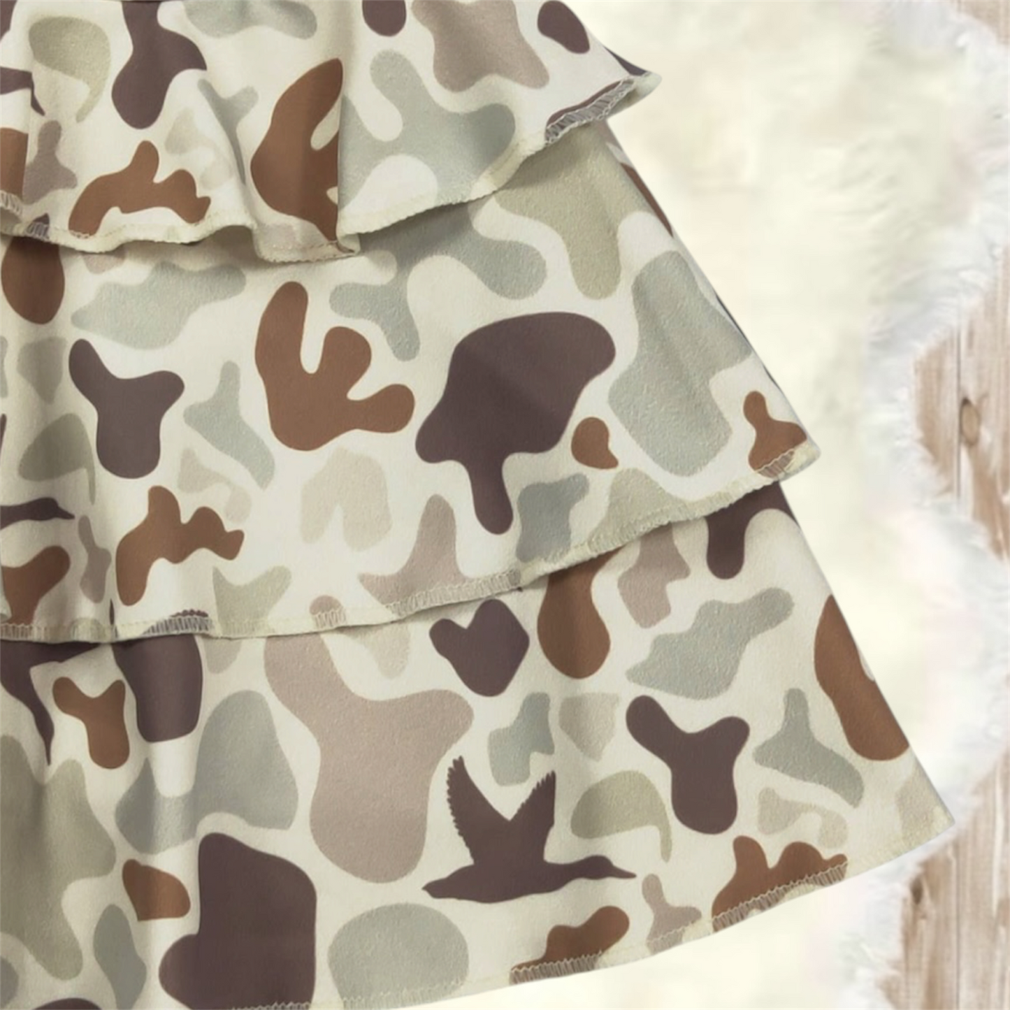 Muted Camo Skort Set