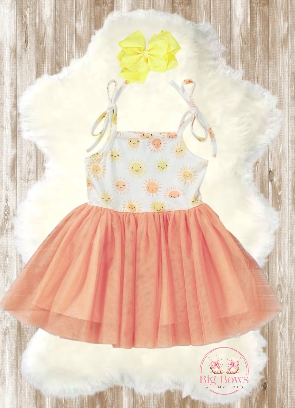 You Are My Sunshine Tulle Dress