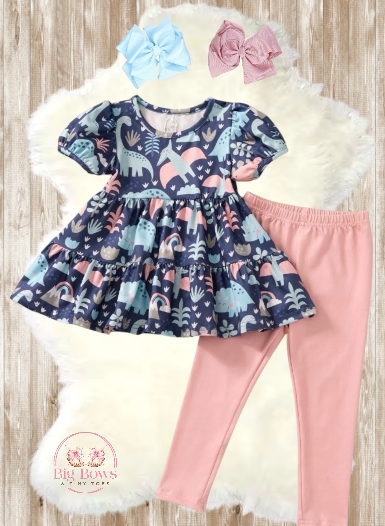 Sweetasaurus Top/Pant Set