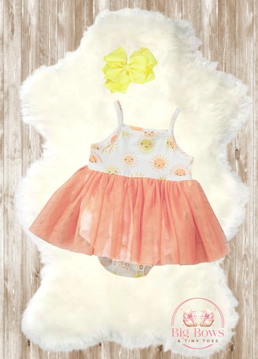 You Are My Sunshine Infant Tulle Dress