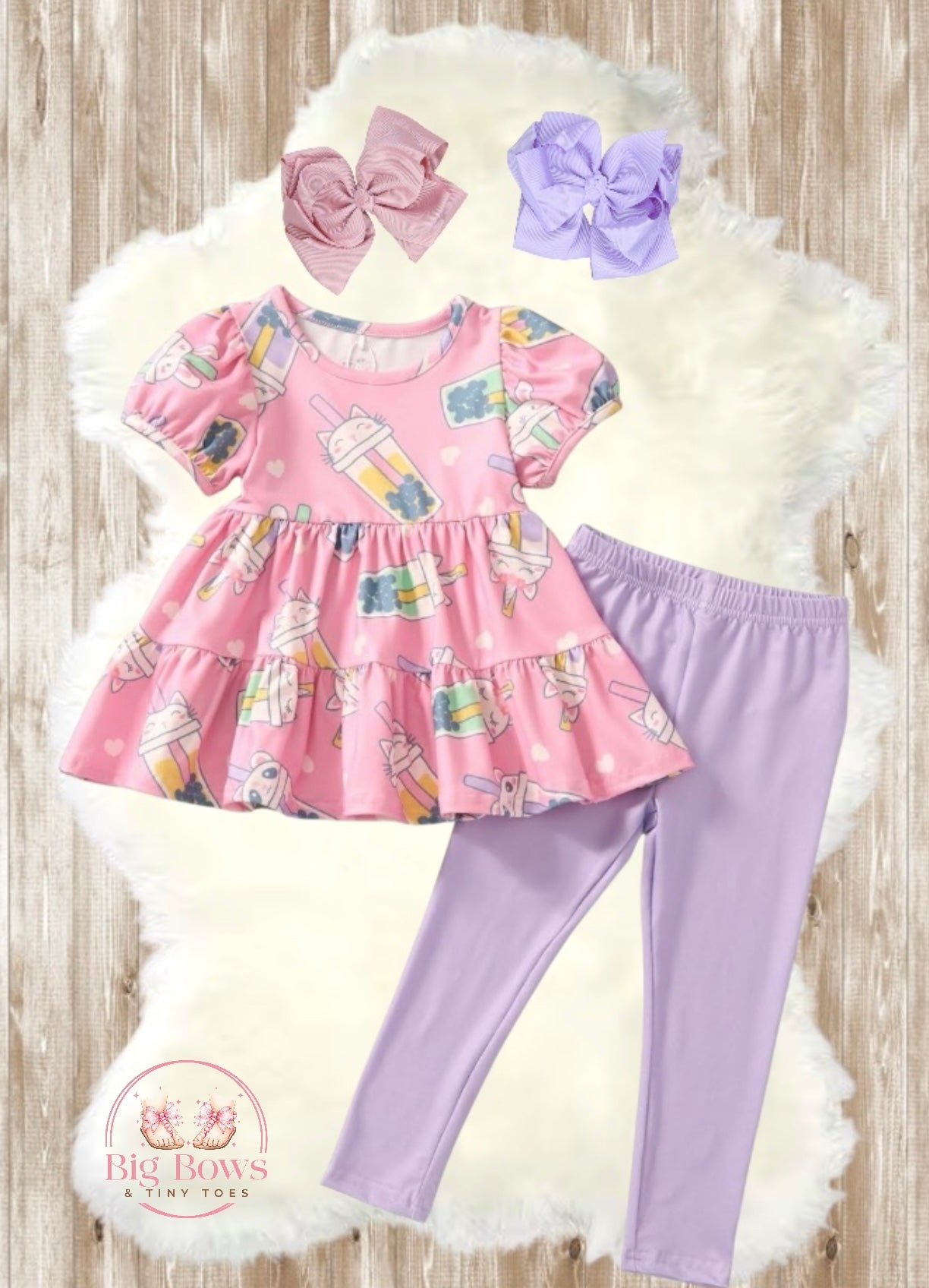 Bubble Tea 2 Piece Set