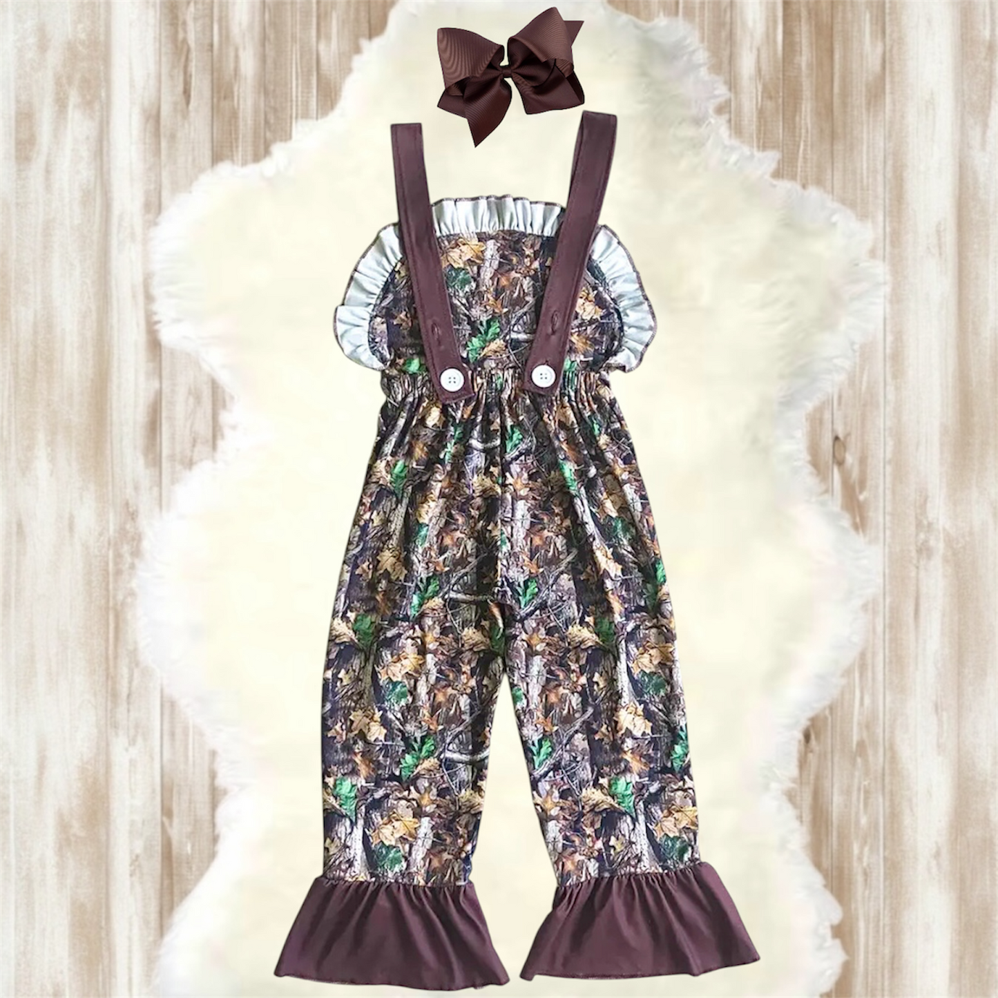 Mossy Oak Camo Deer Jumpsuit