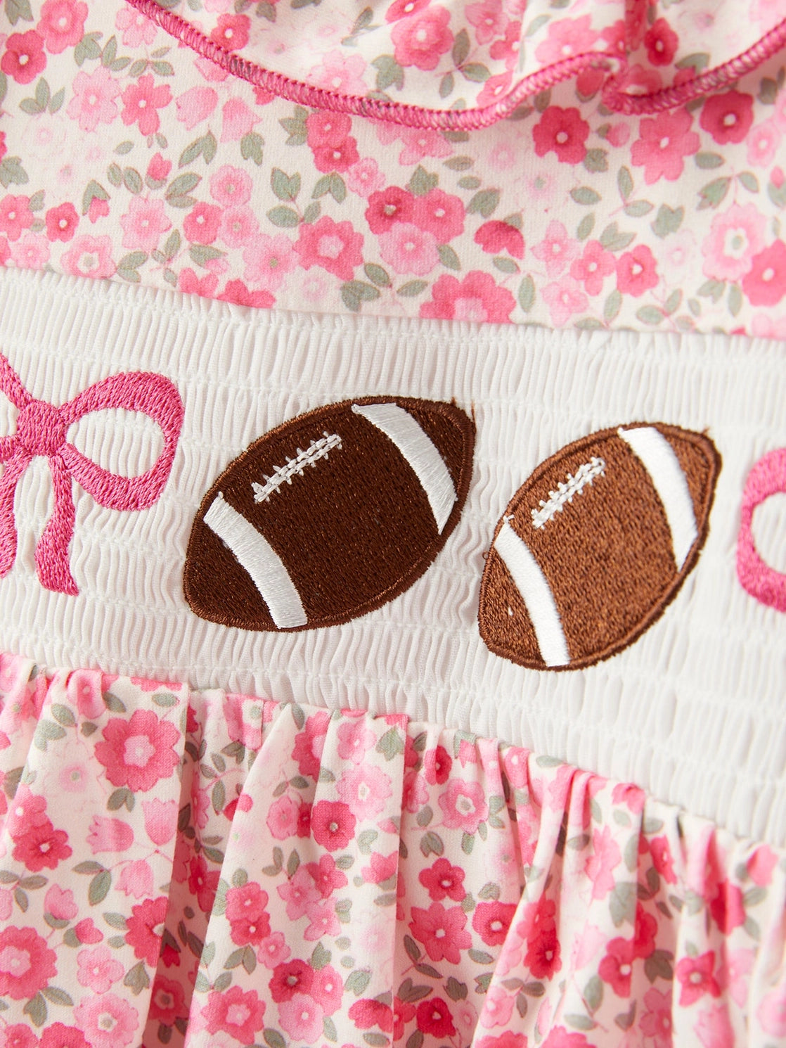 Smocked Game Day Top/Pant Set